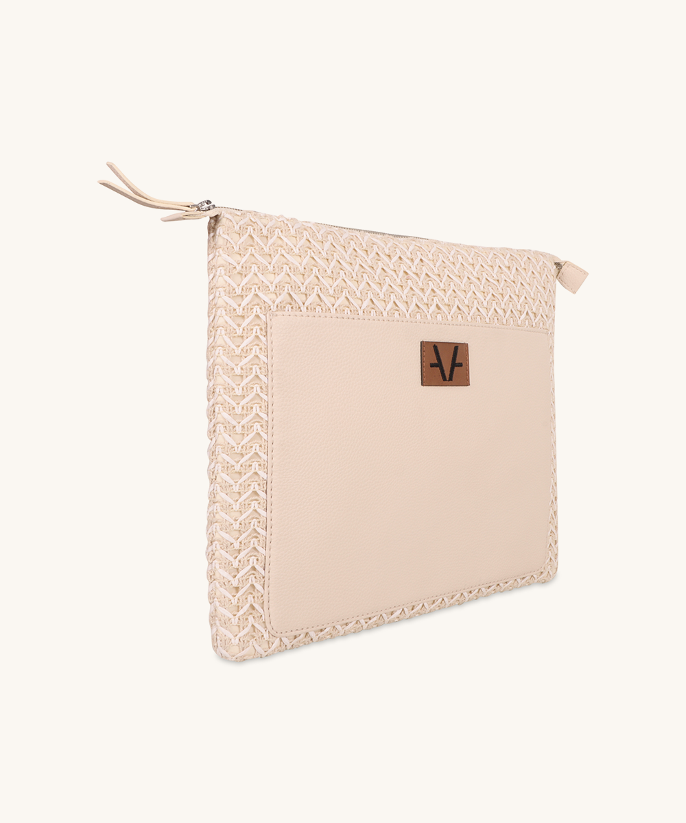 Herring weave laptop sleeve