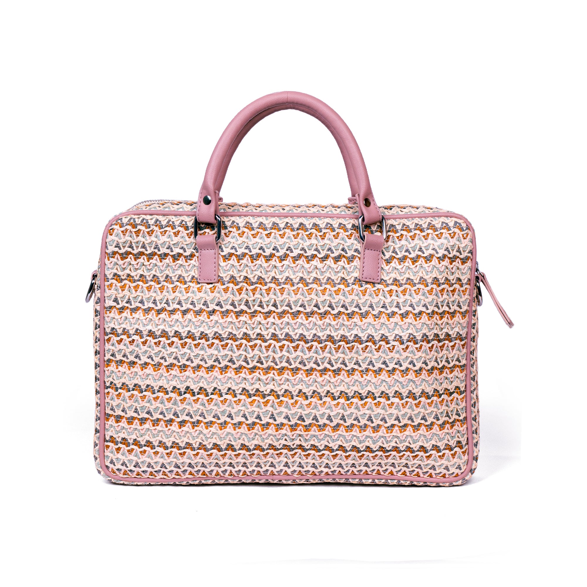 Blush bloom laptop Bag