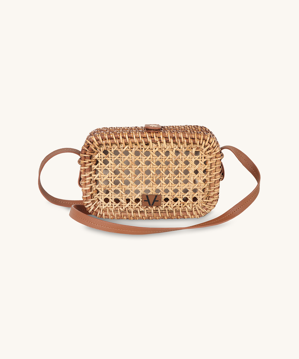 Rattan Reverie Sling Bag