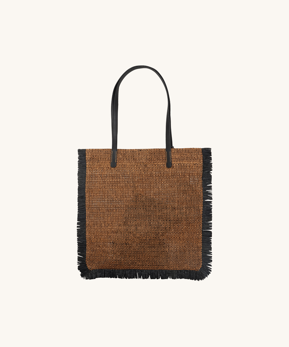 Rustic Brown Shopper