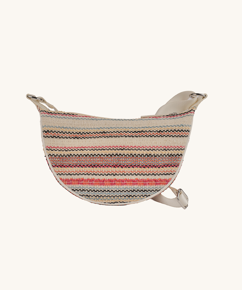 Prismatic Moon Cross Body