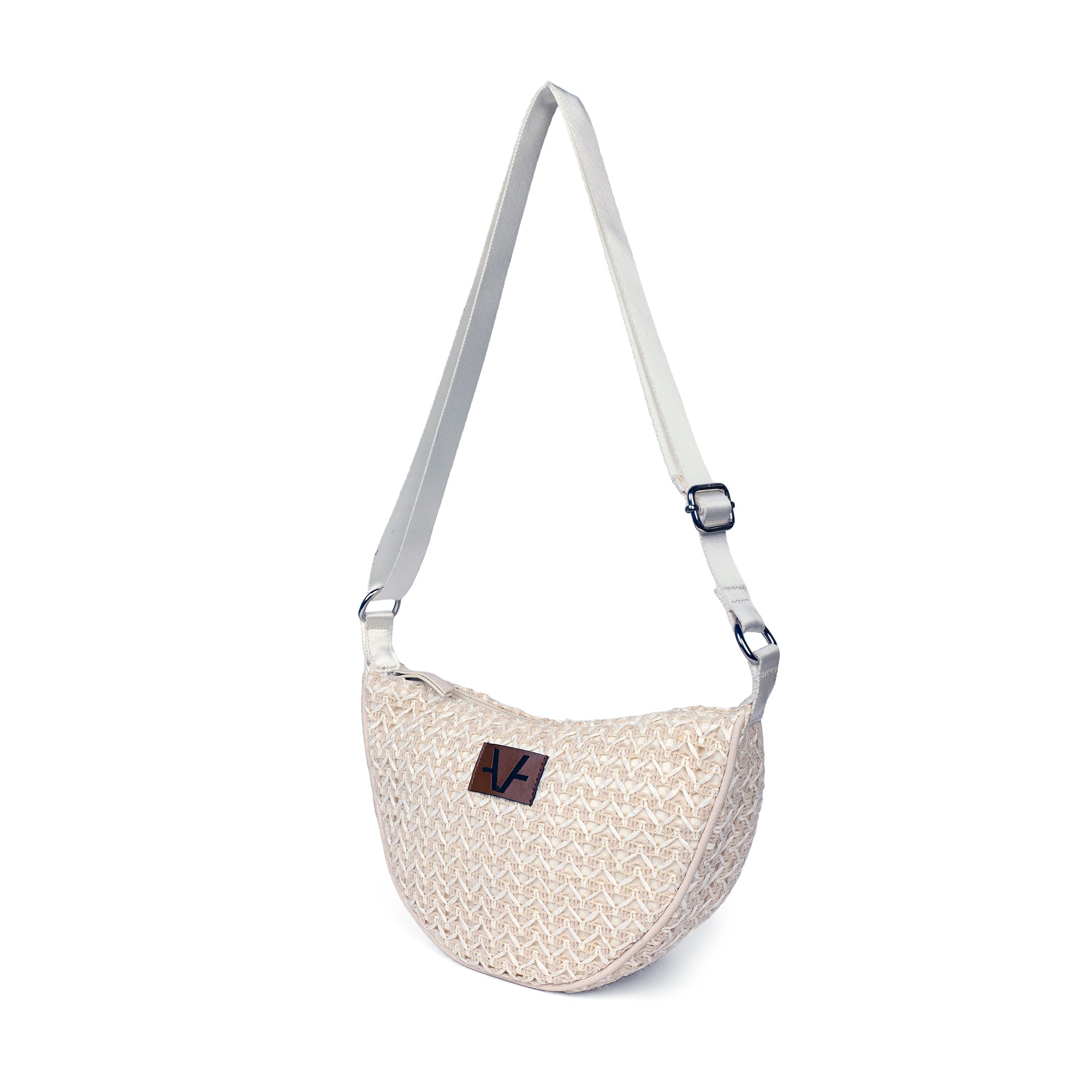 Herring weave moon Cross body