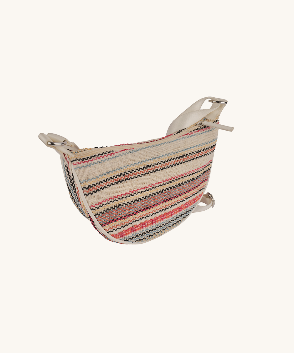 Prismatic Moon Cross Body
