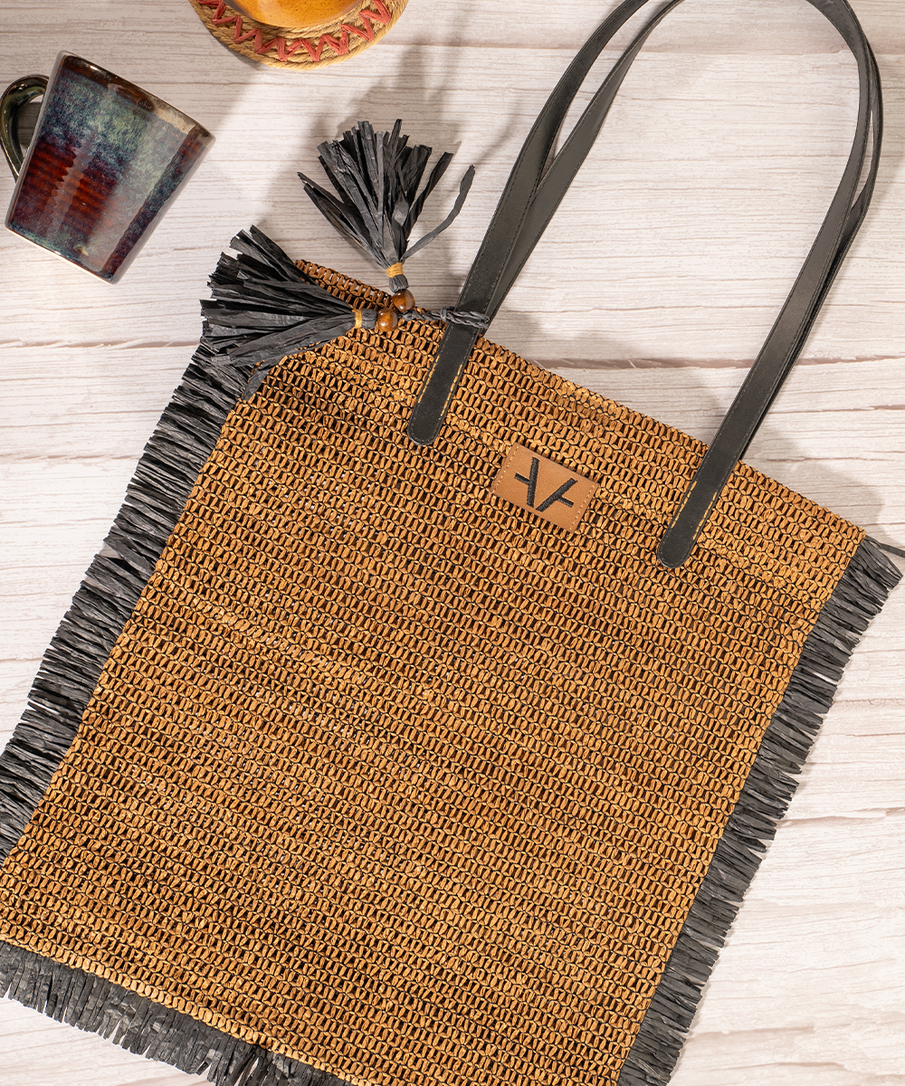 Rustic Brown Shopper