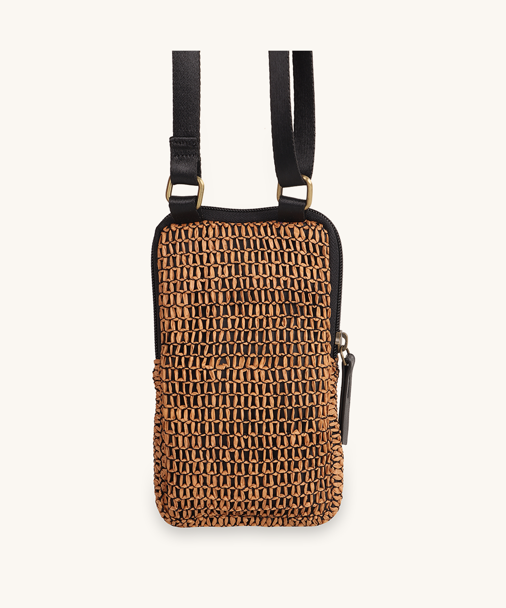 Rustic Brown Mobile pouch