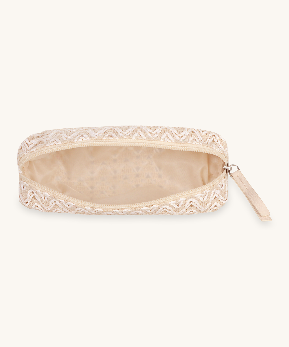 Chic ivory small pouch
