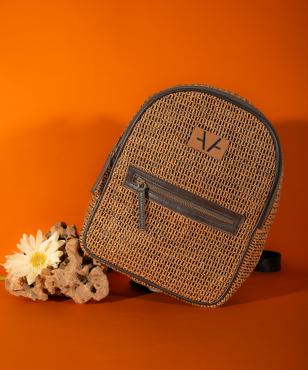 RUSTIC BROWN BACKPACK