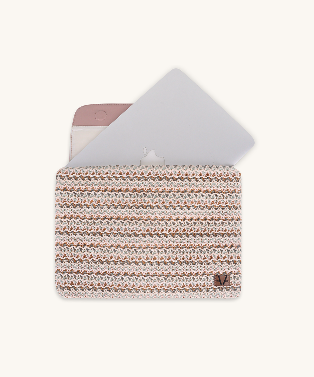 Blush Bloom Laptop Sleeve