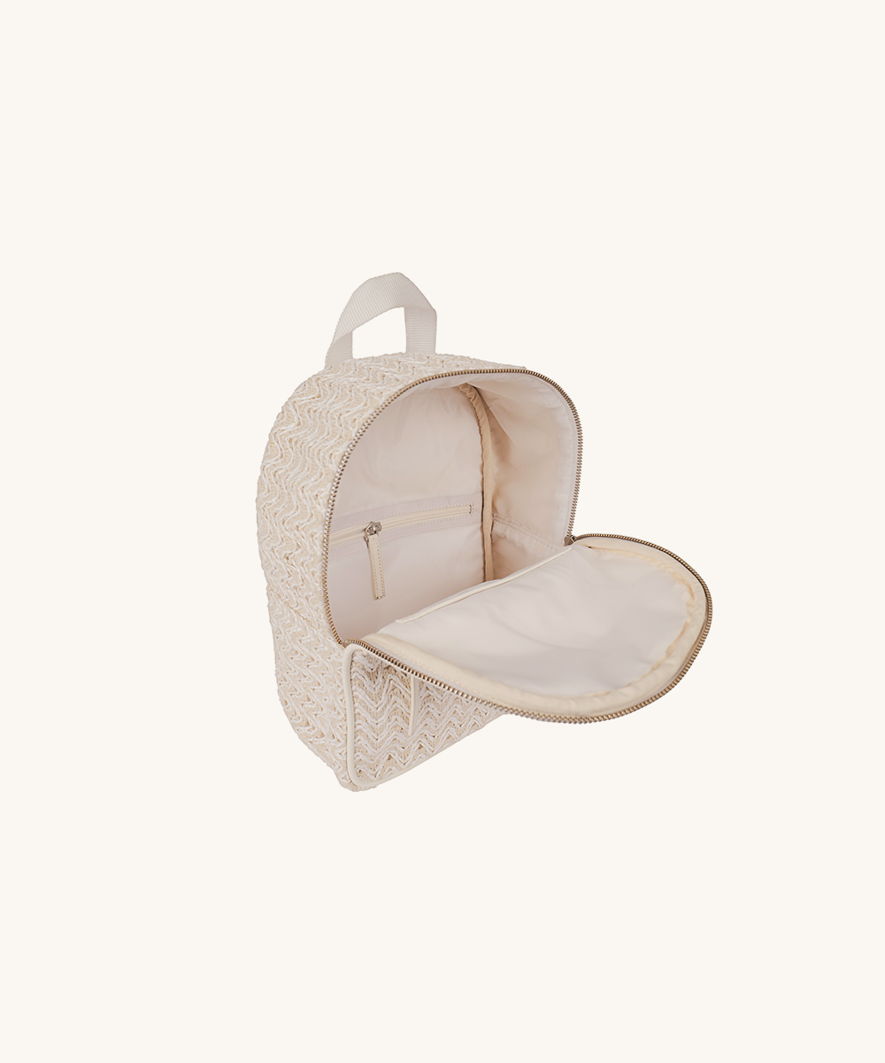 Chic ivory Back Pack