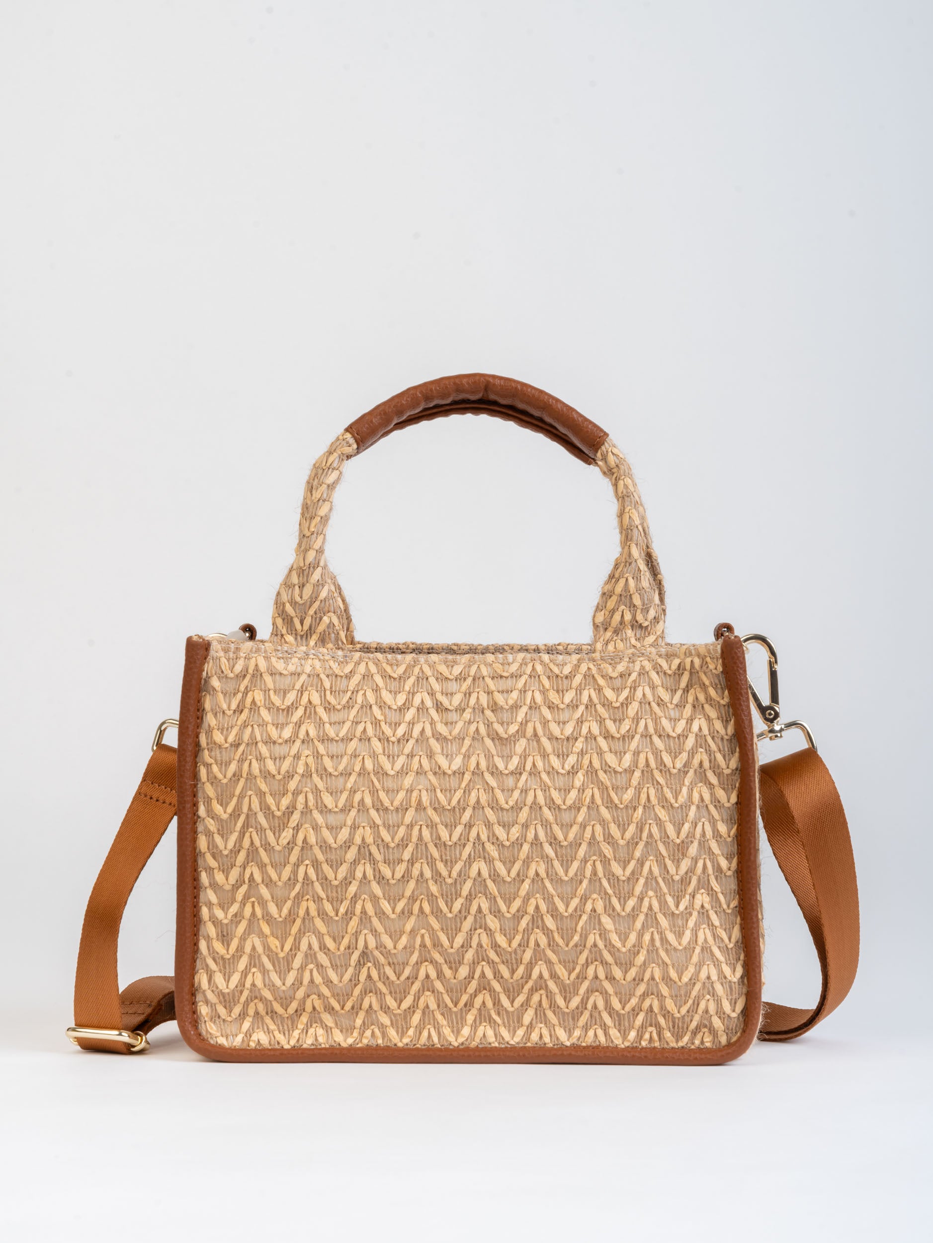 Mocha LUMA mini tote