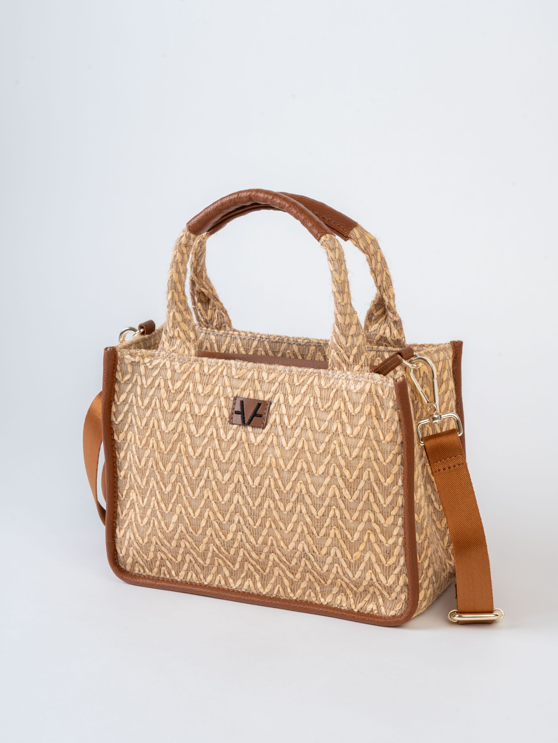 Mocha LUMA mini tote