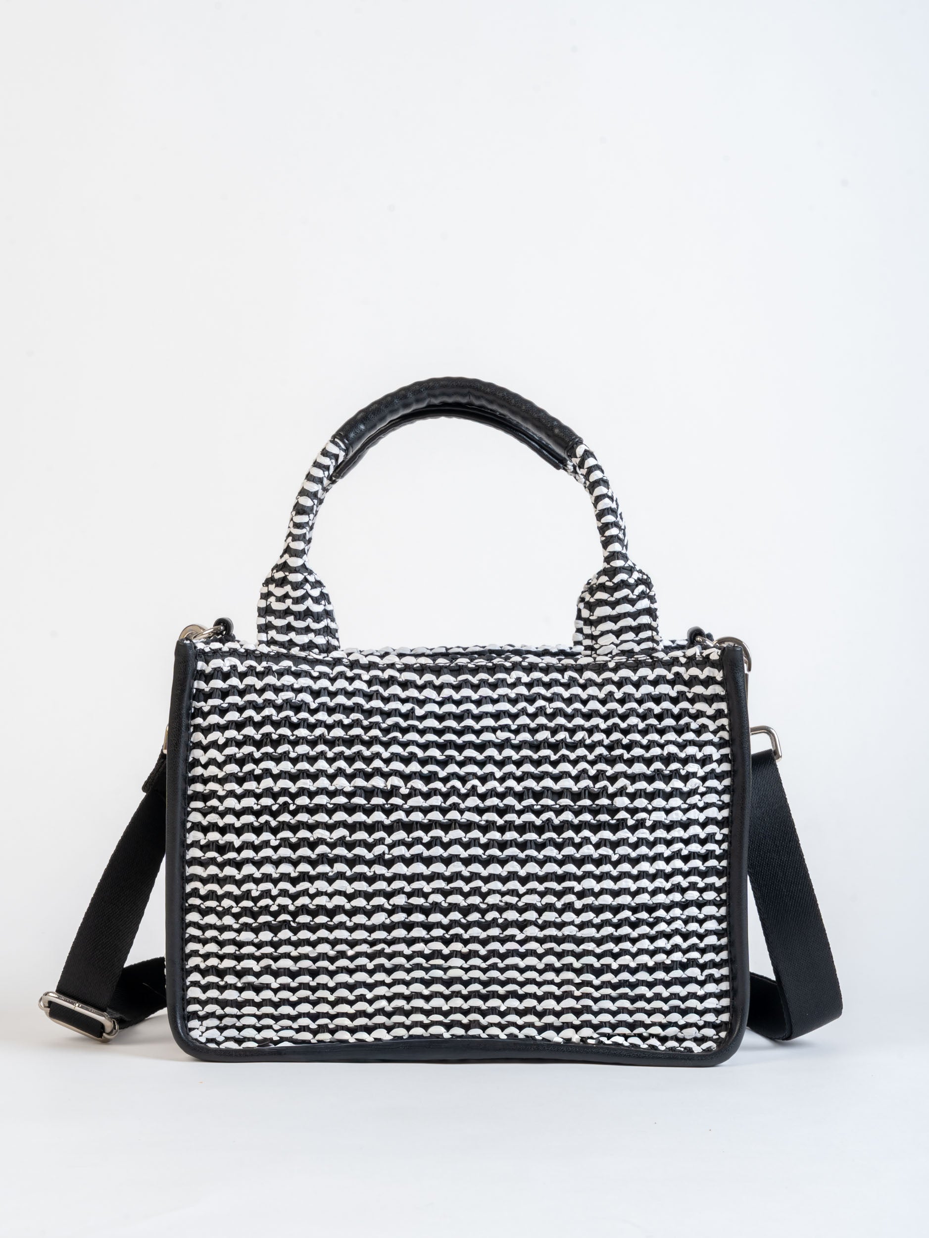 Monochrome LUMA mini tote