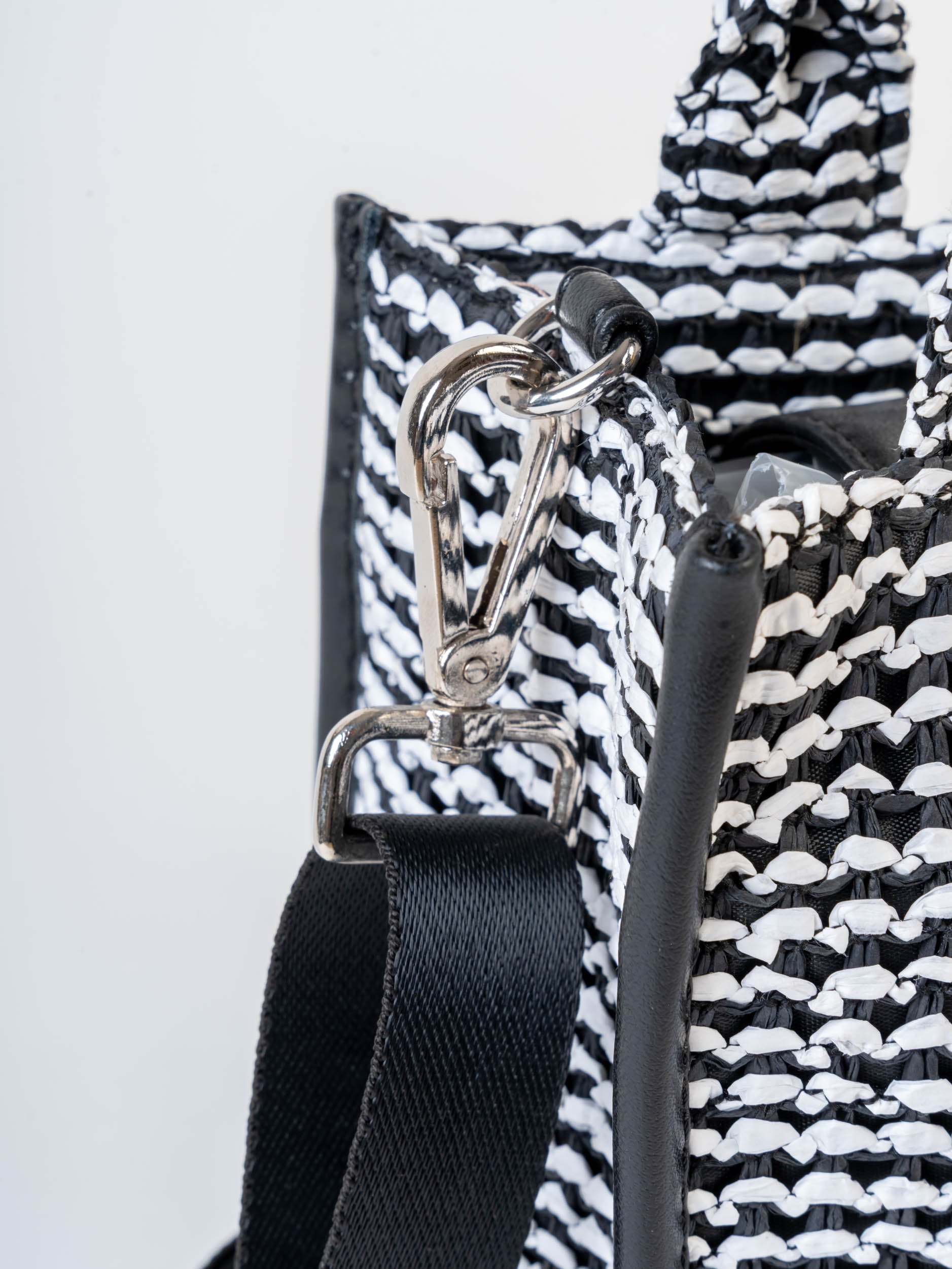 Monochrome LUMA mini tote