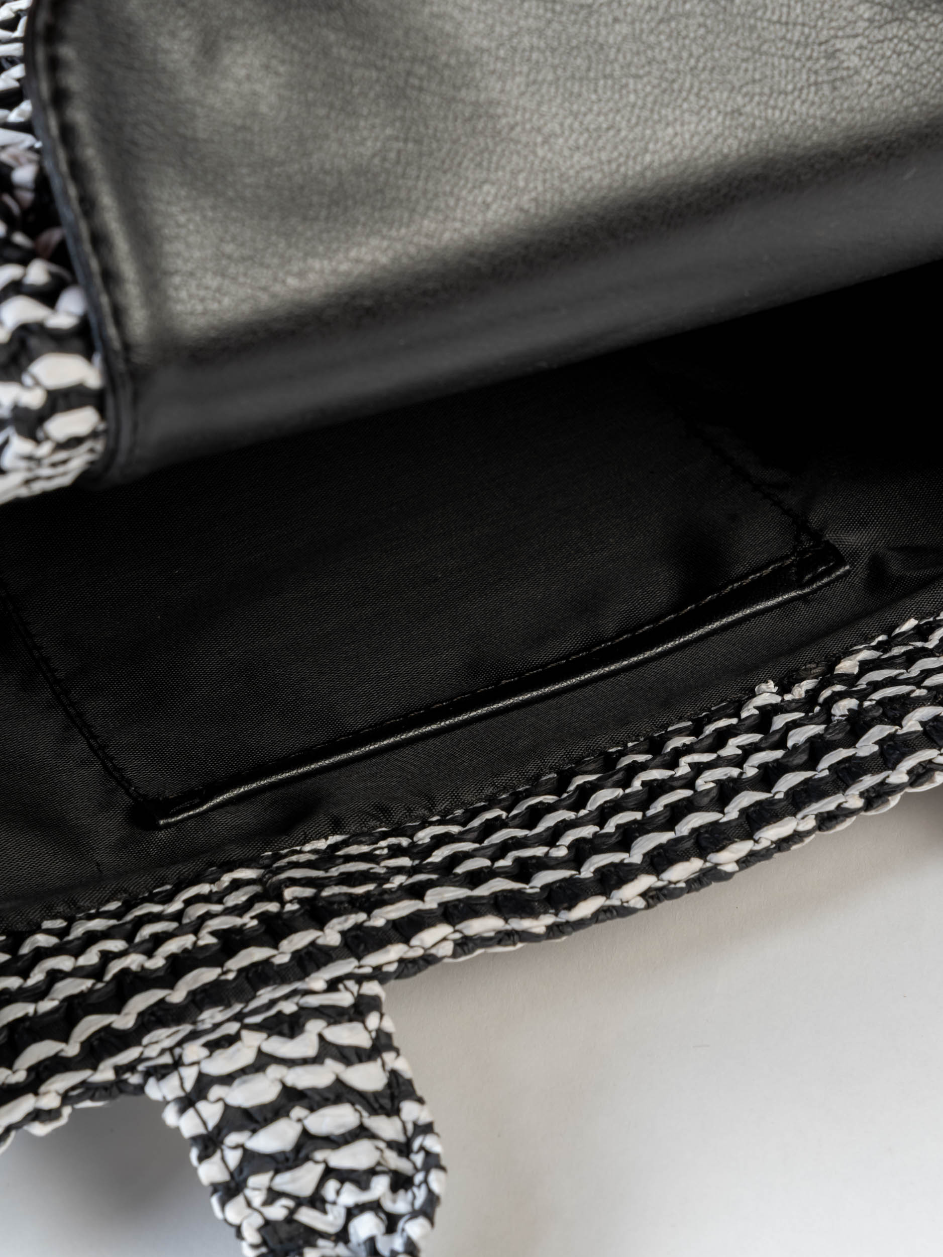 Monochrome LUMA mini tote