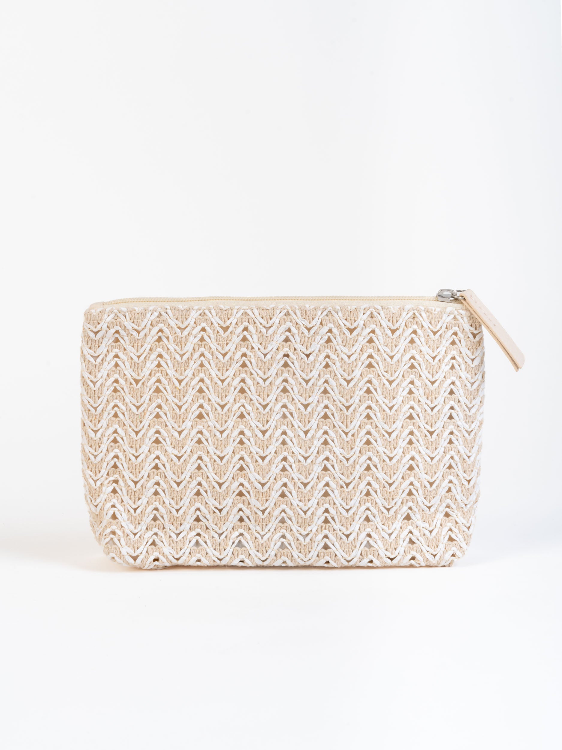 chic ivory big pouch