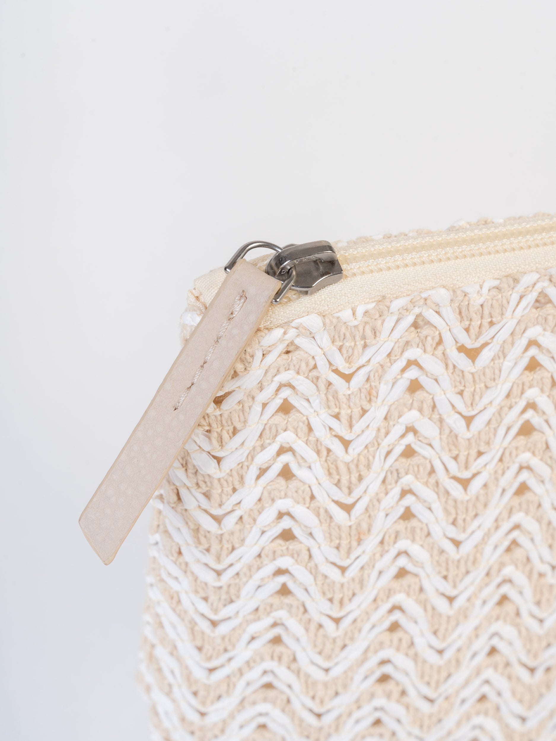 chic ivory big pouch