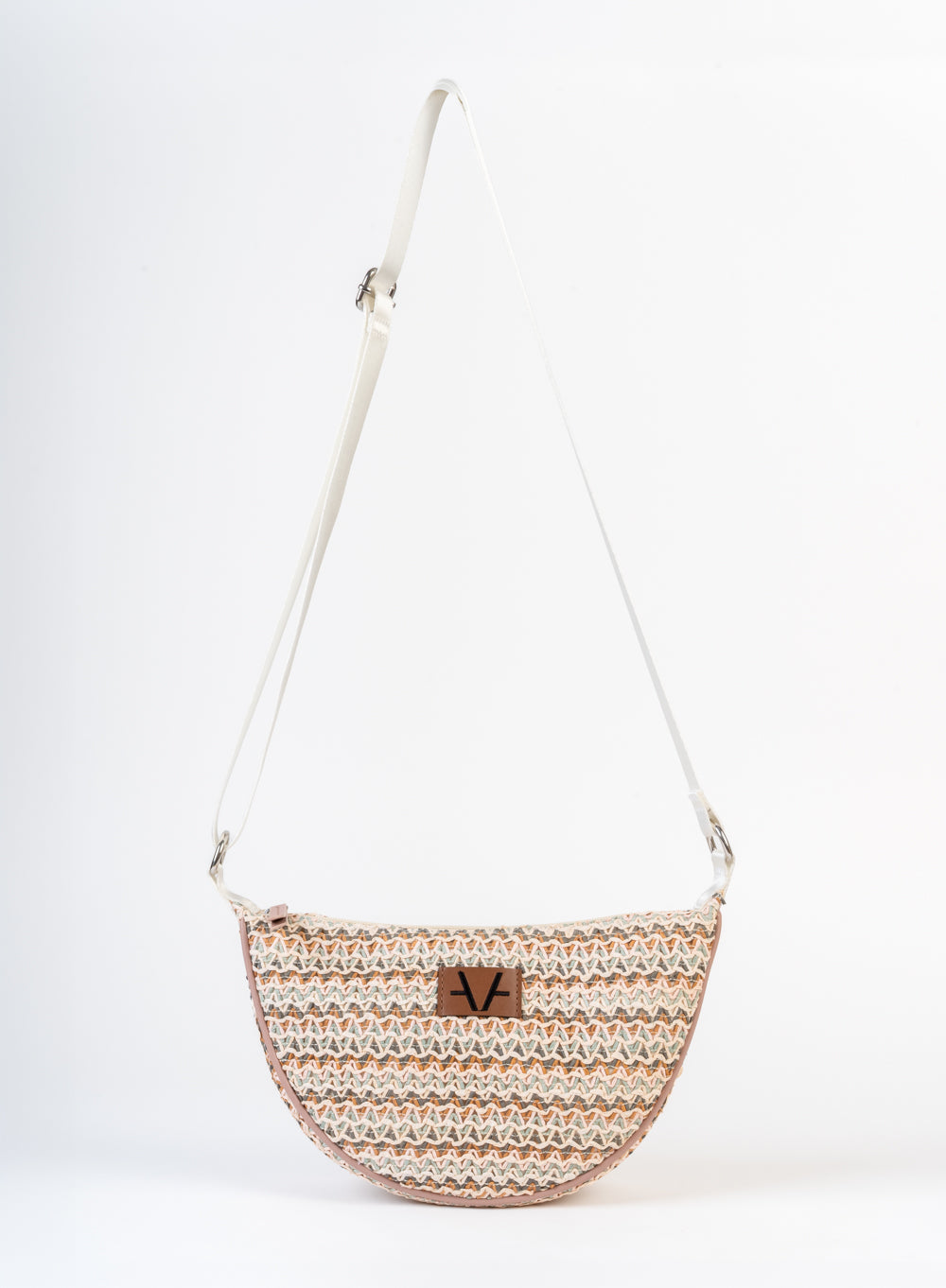 Blush bloom moon cross body