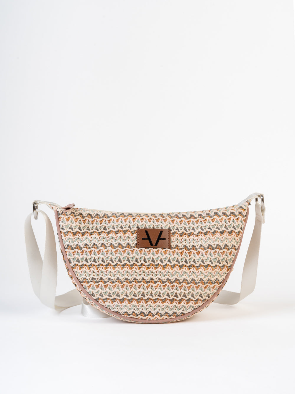 Blush bloom moon cross body