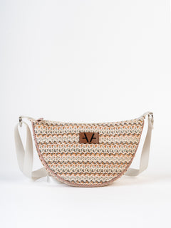 Blush bloom moon cross body