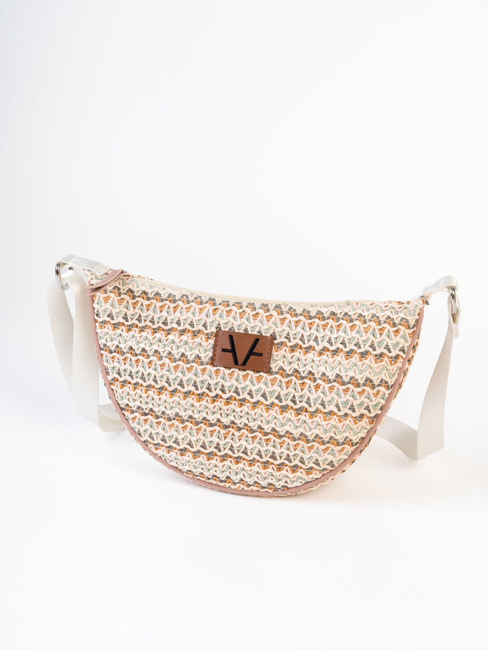 Blush bloom moon cross body