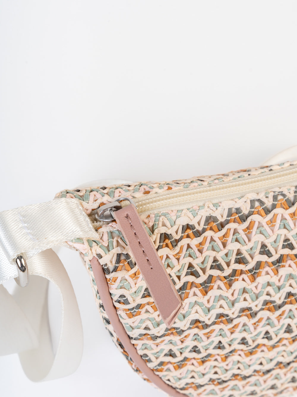 Blush bloom moon cross body