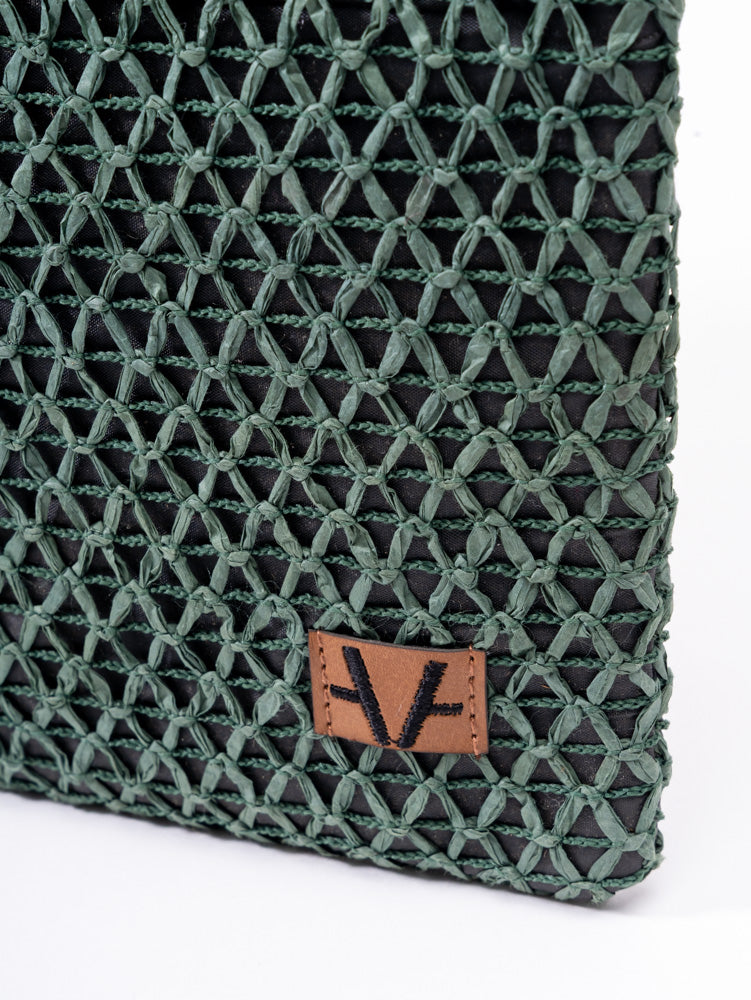 Azure cross laptop sleeve