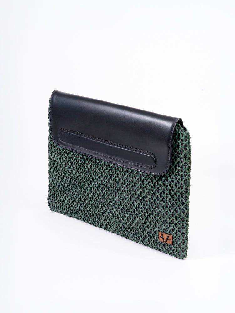 Azure cross laptop sleeve