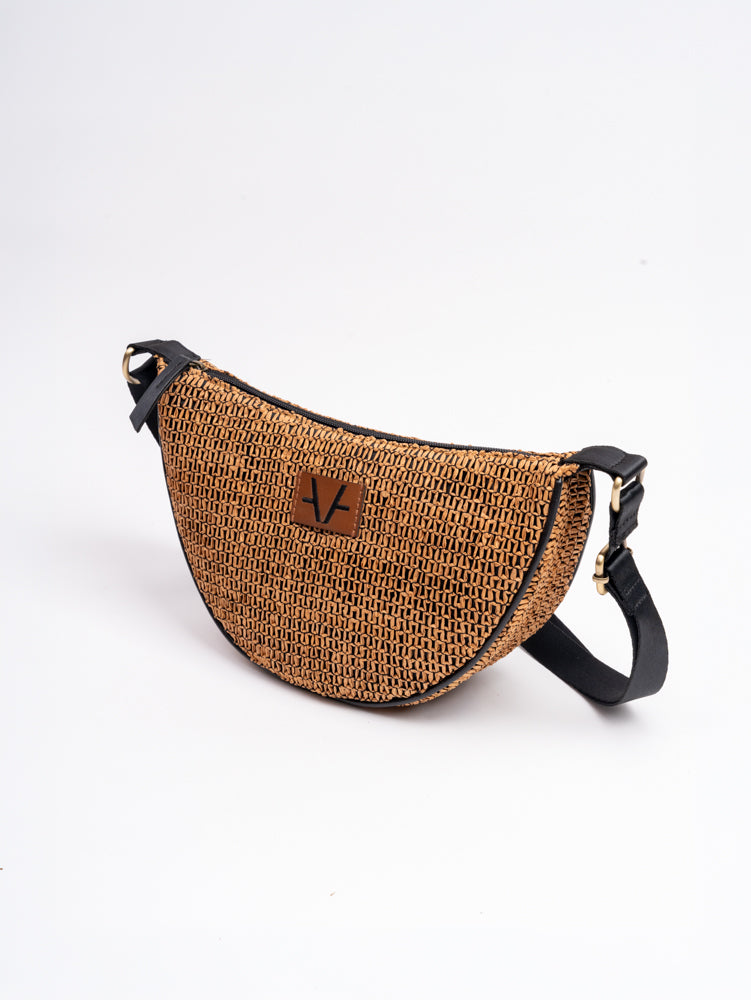 Rustic Brown Moon cross body.