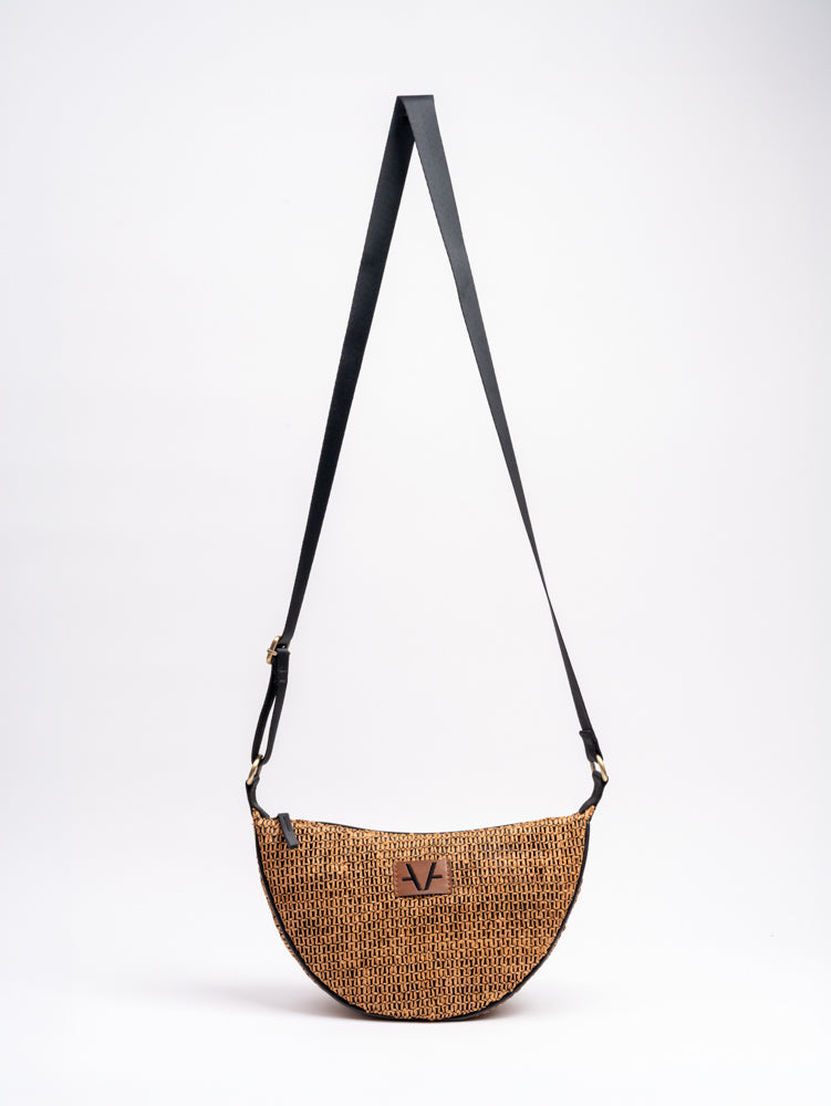 Rustic Brown Moon cross body.