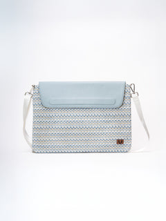 Ocean bloom laptop/ipad sleeve with handle
