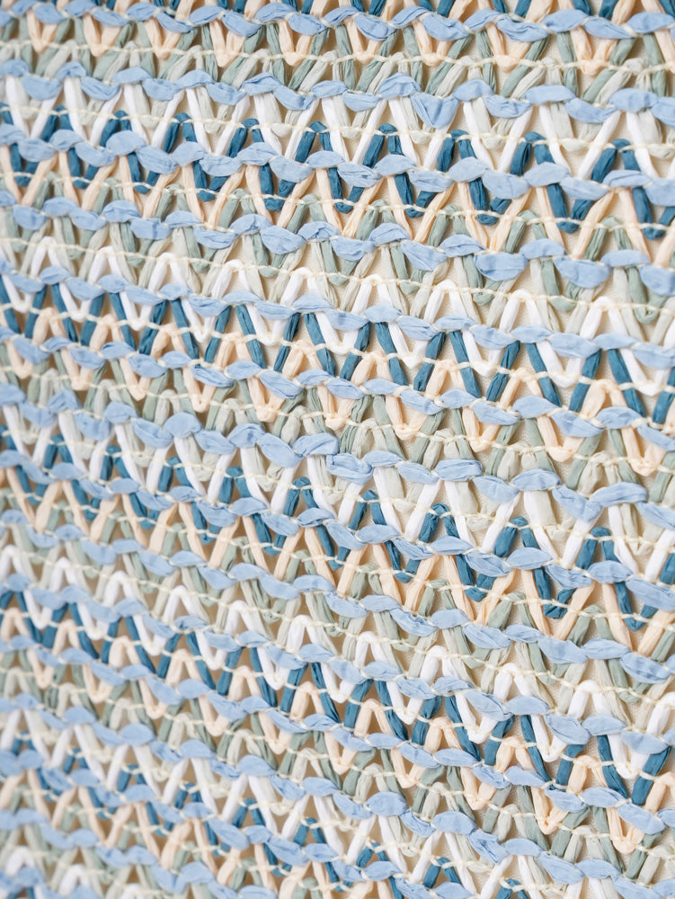 Ocean bloom laptop sleeve with handle