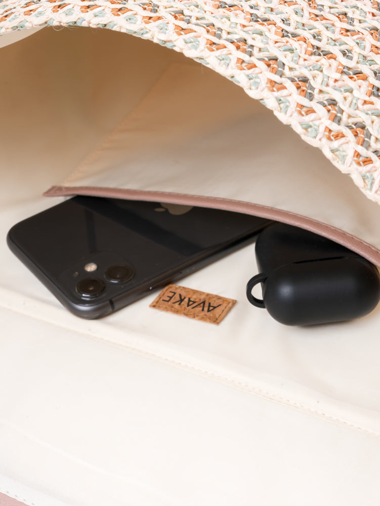Blush Bloom Laptop sleeve with handle
