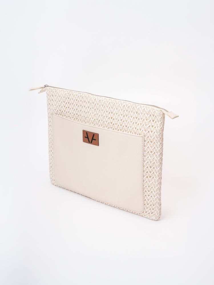 Herring weave laptop sleeve