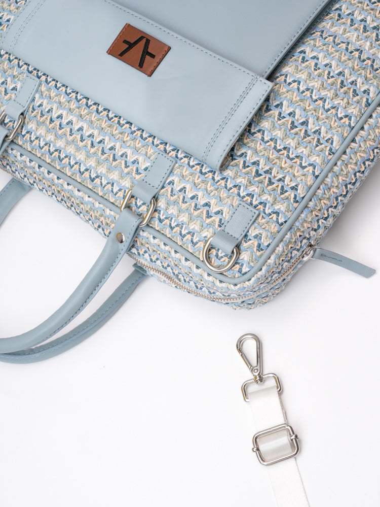 Ocean bloom laptop bag