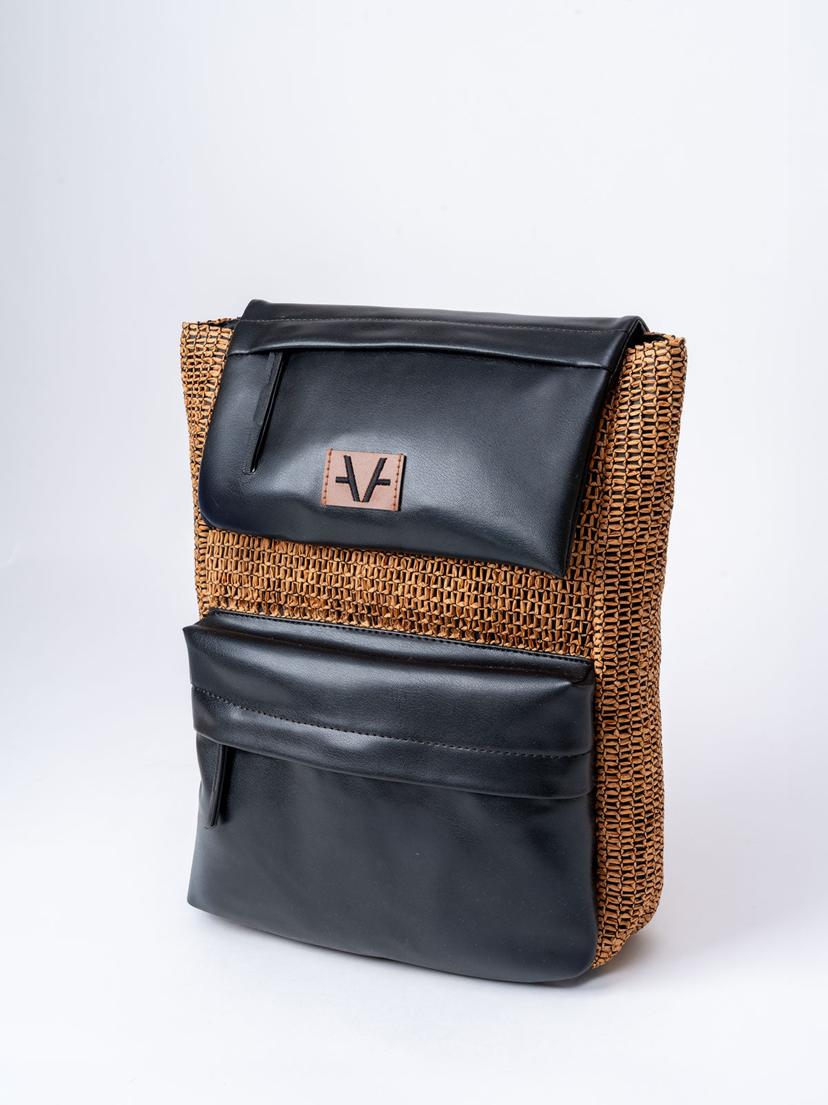RUSTIC BROWN FLAP BACKPACK