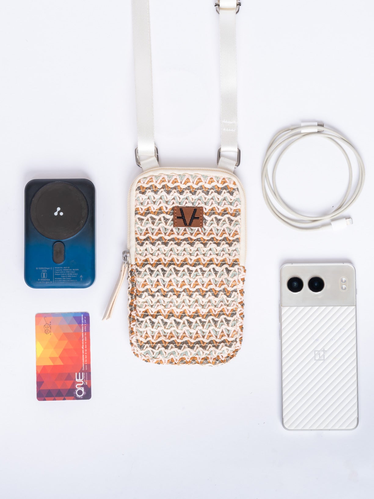 Blush Bloom Mobile Pouch