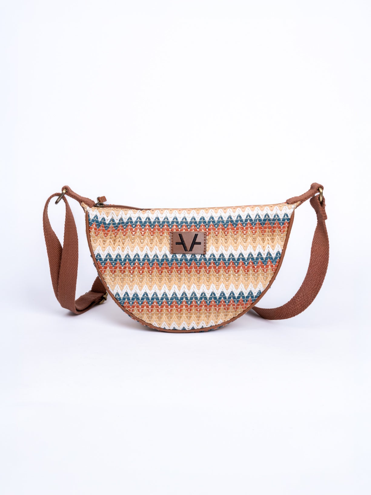Nomad weave Moon cross body