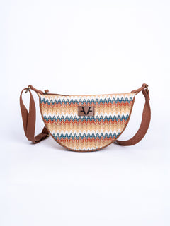 Nomad weave Moon cross body