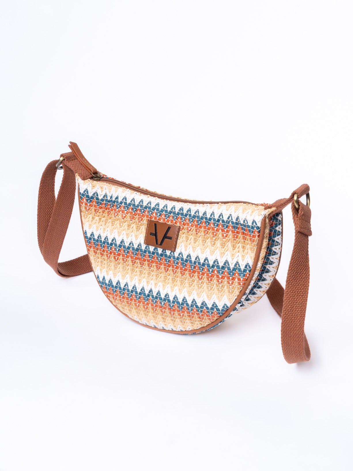 Nomad weave Moon cross body