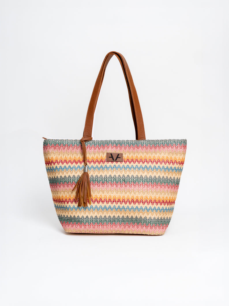 Woven wild Tote