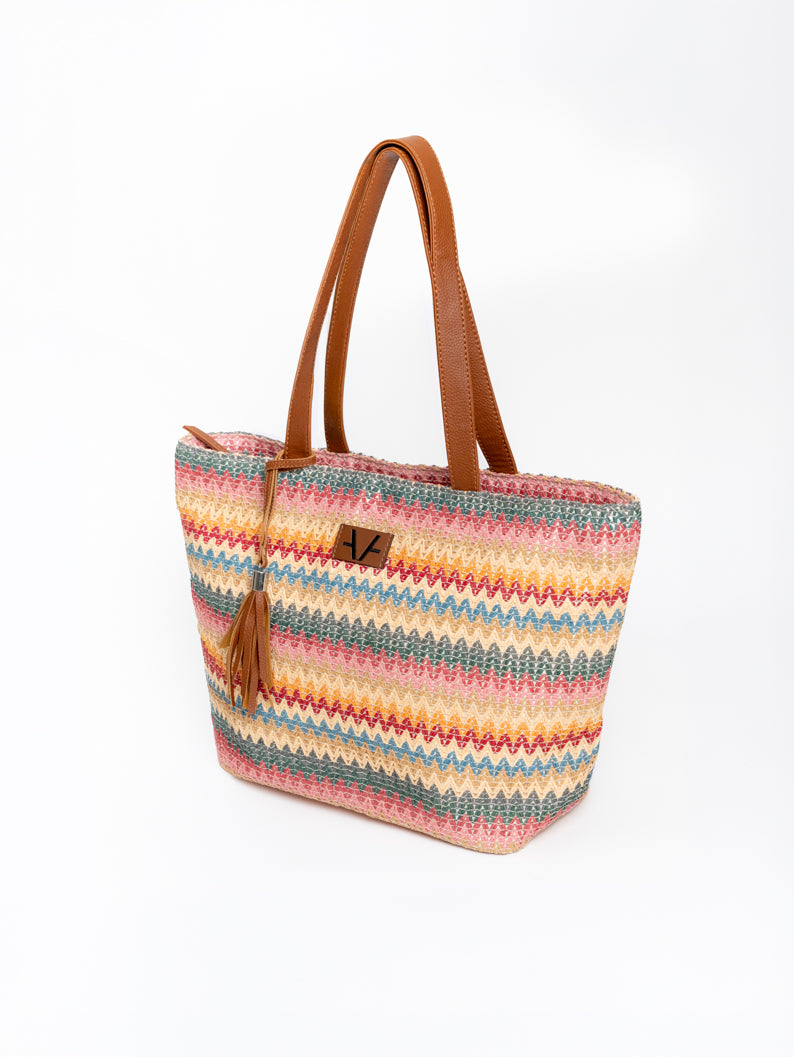 Woven wild Tote