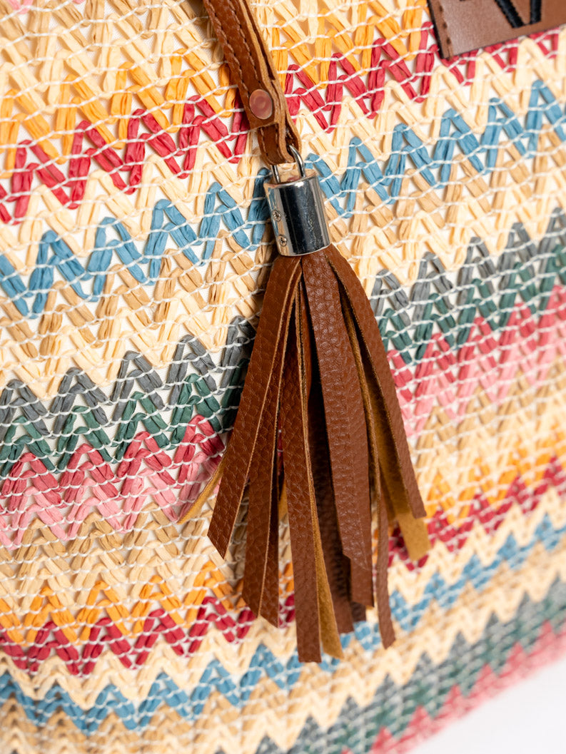 Woven wild Tote