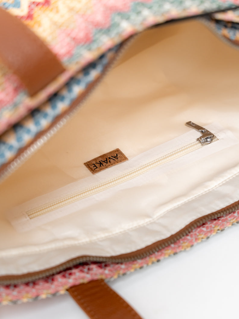 Woven wild Tote