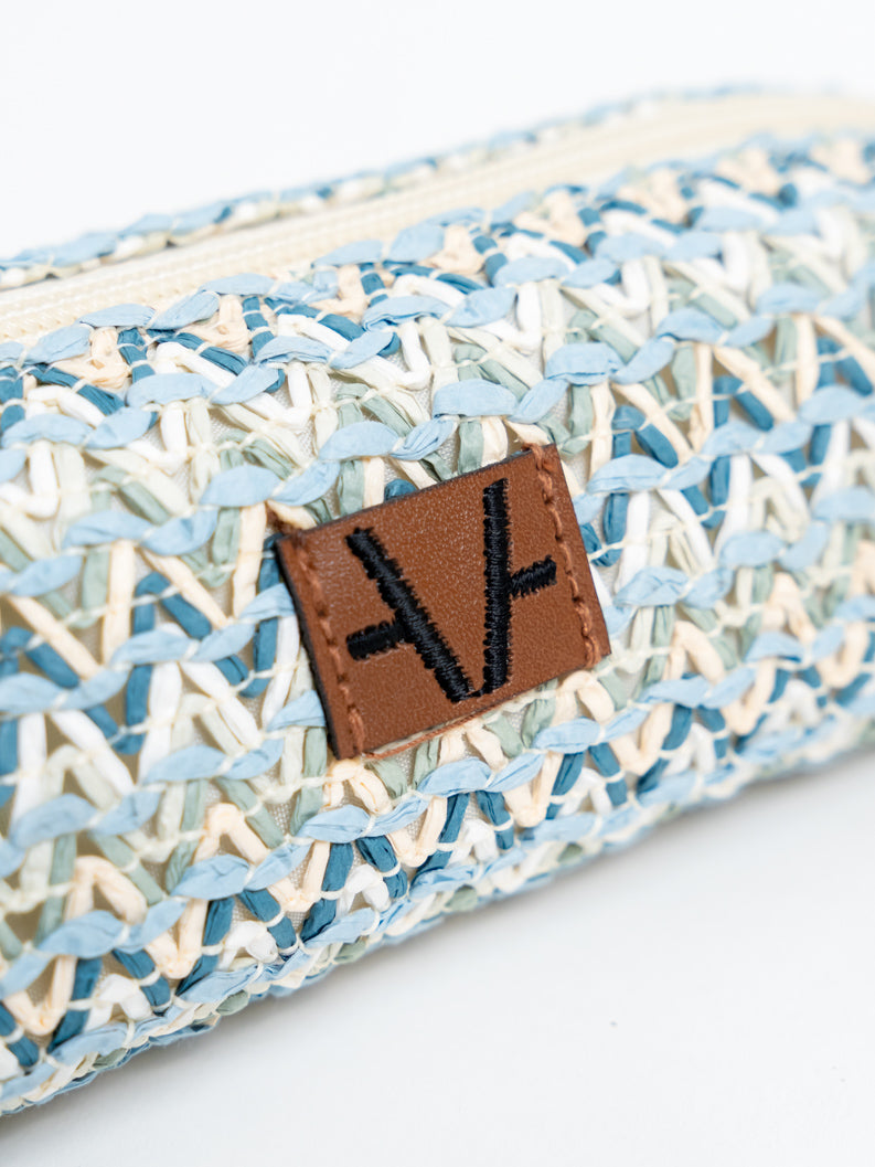 Ocean bloom small pouch