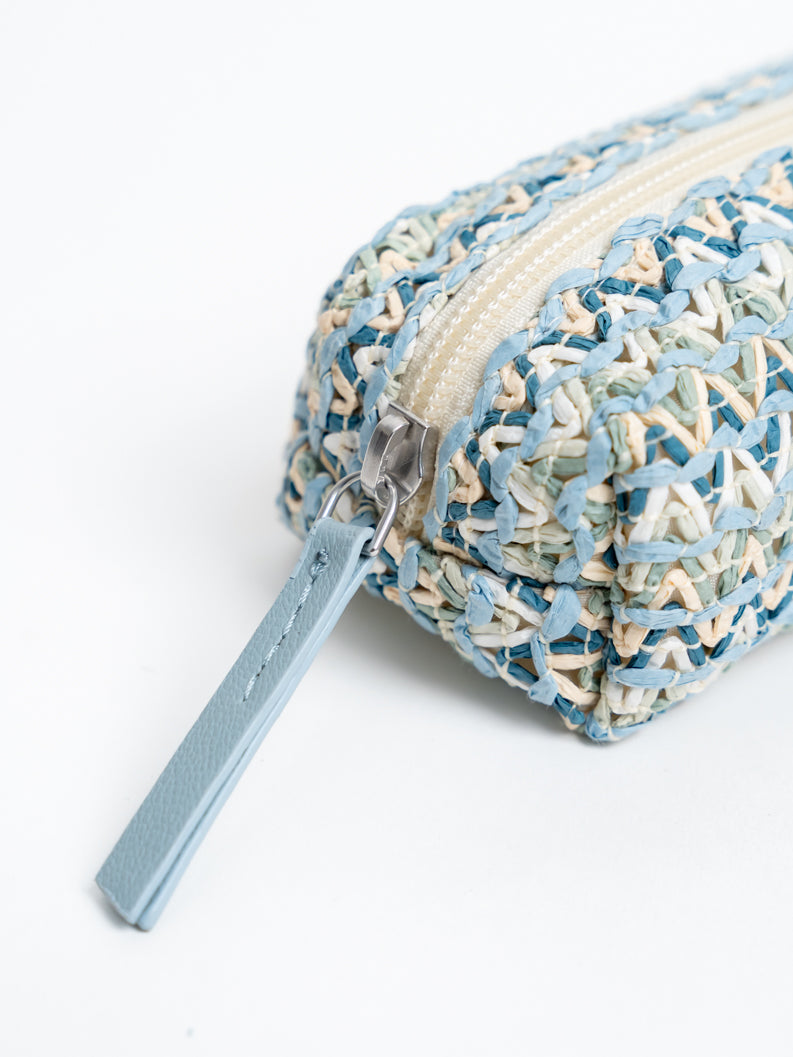 Ocean bloom small pouch