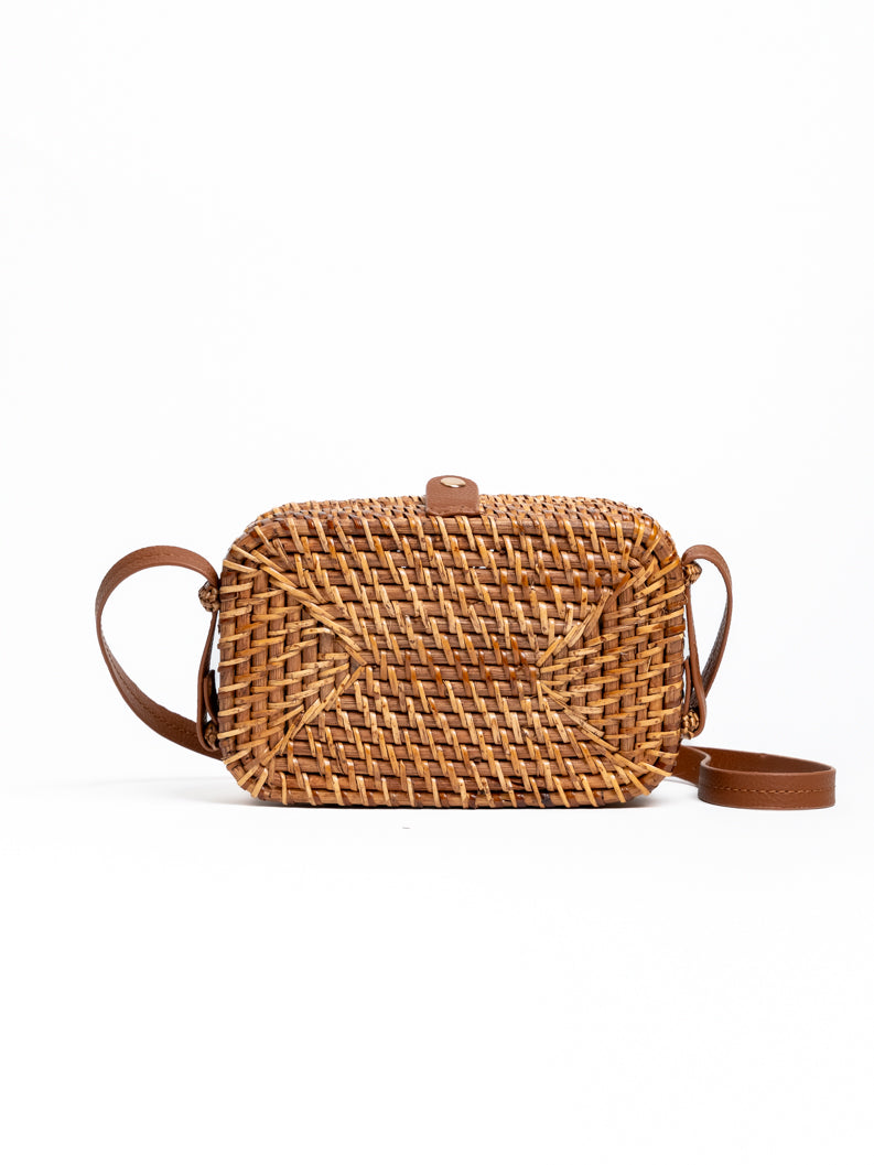 Rattan Reverie Sling Bag