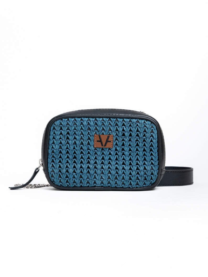 Coral GeoLuxe Crossbody: Eco Style & Function