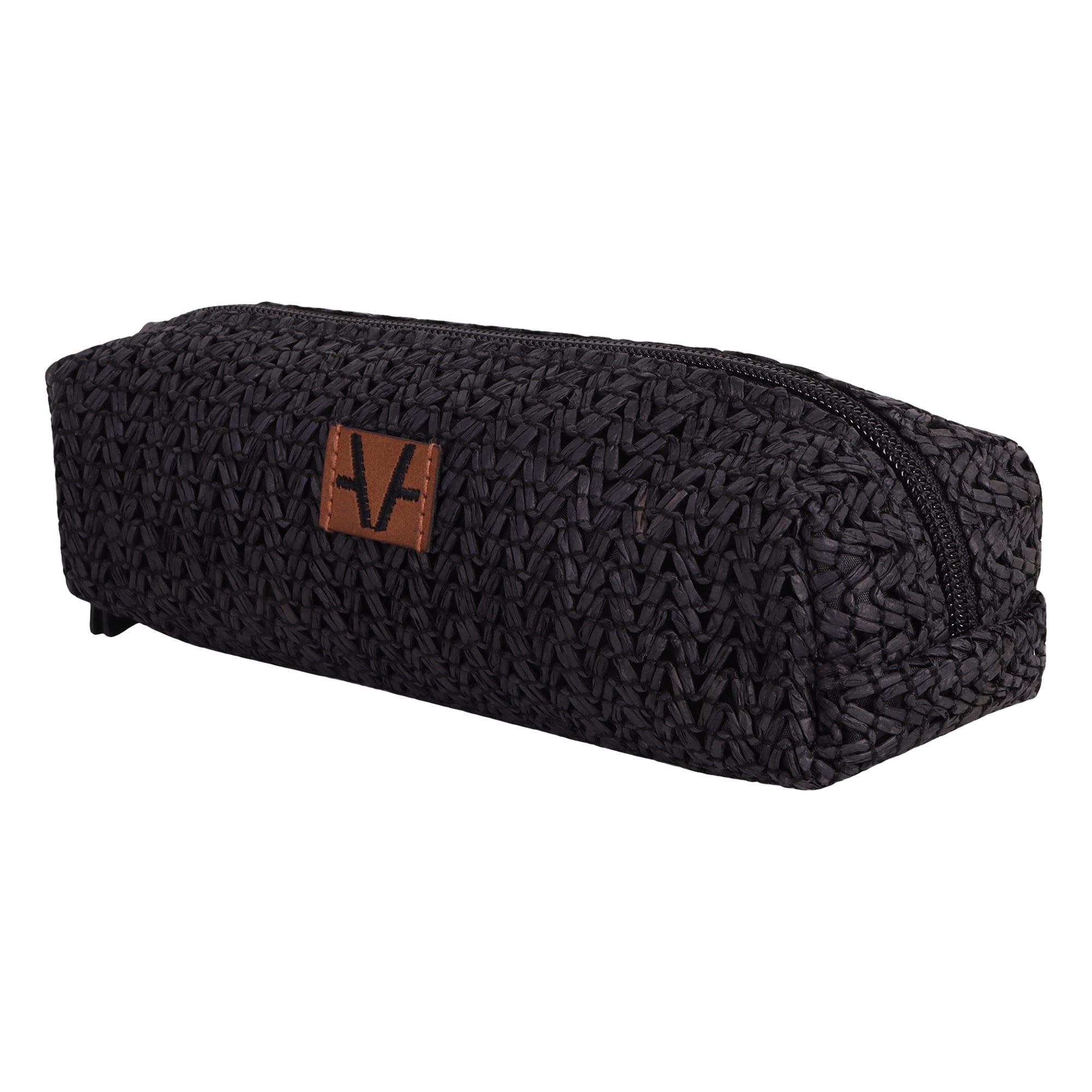 Black TERRA Vegan Leather Small Pouch Bag | Compact & Durable