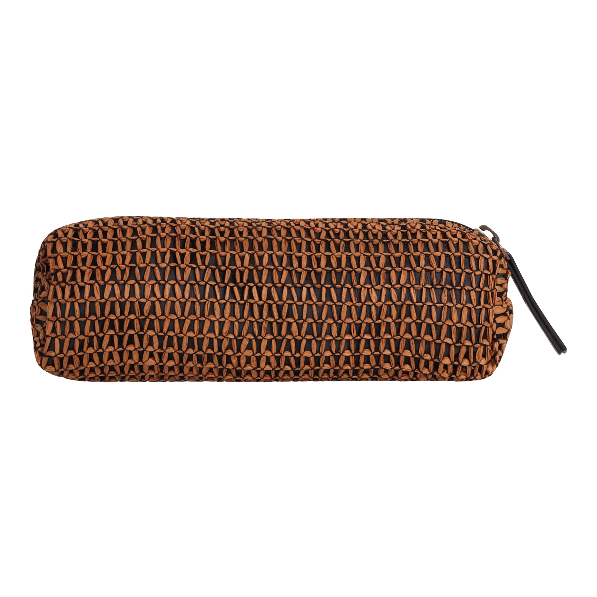 Eco-Friendly Artisan Small Pouch Bag in Rustic Brown