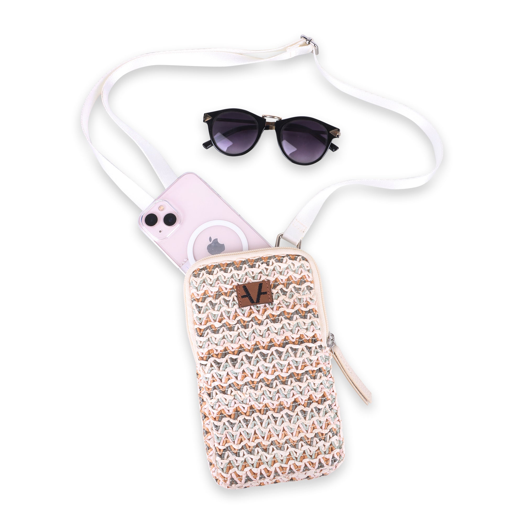 Blush Bloom Mobile Pouch